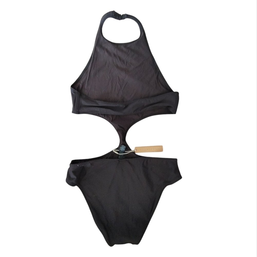 SKIMS Recycled Swim Halter Monokini Swimsuit - NEW - Picture 4 of 15